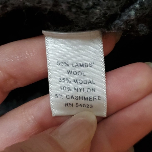 Grey Ruffled Cardigan - Picture 3 of 5